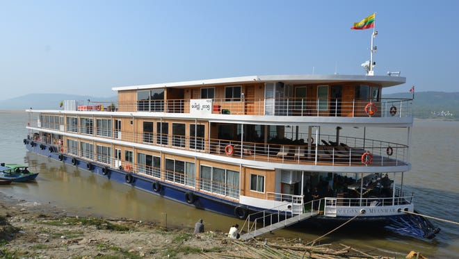 Unveiled in October 2015, the 36-passenger Avalon Myanmar was specially designed to sail in the shallow water that occurs on the Irrawaddy River in northern Myanmar.