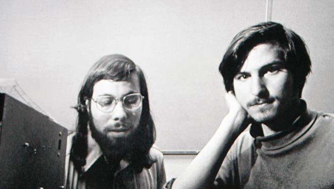 Steve Jobs and Steve Wozniak founded Apple 40 years ago.