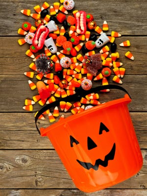 Halloween candy.