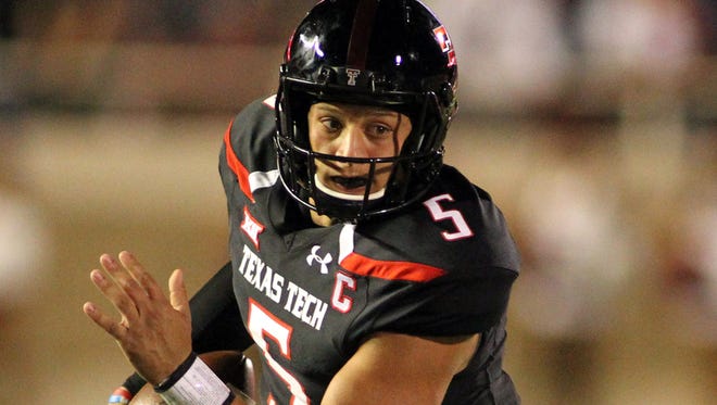 Former Texas Tech QB Patrick Mahomes set several NCAA records while with the Red Raiders.