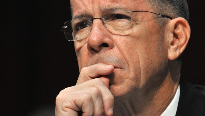Adm. Mike Mullen, then-chairman of the Joint Chiefs of Staff, in 2011.