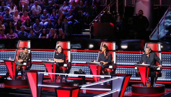 SPOILER ALERT: 'The Voice' coaches Adam Levine, Miley Cyrus, Alicia Keys and Blake Shelton have winnowed the Season 11 contestants down to eight finalists. Click forward to see who's still got a shot.