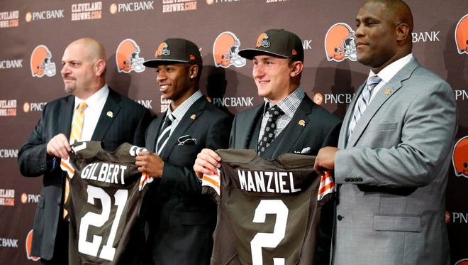 Having two first-round picks hasn't worked out well for the Browns, as Johnny Manziel and Justin Gilbert prove.