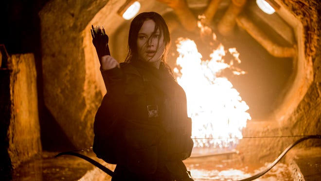 Jennifer Lawrence picks up the bow one last time in "The Hunger Games: Mockingjay - Part 2."