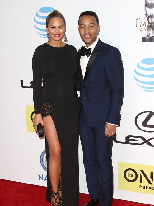 Chrissy and John attended the NAACP Image Awards in February 2016.