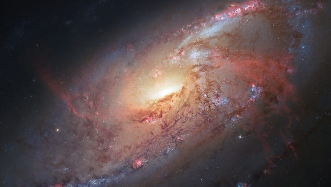 The Spiral Galaxy M106.