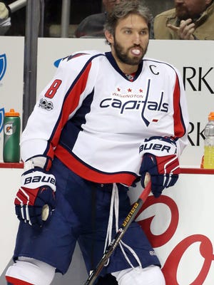 Washington Capitals left wing Alex Ovechkin has 21 goals and 39 points.