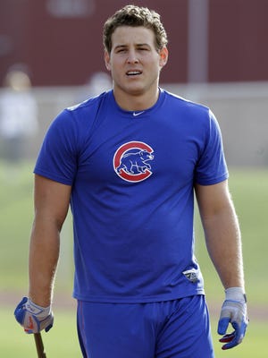 Cubs first baseman Anthony Rizzo arrives at camp early.