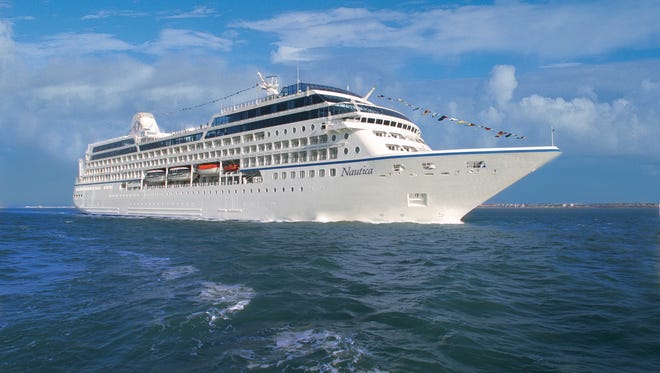 Built in 2000, the 684-passenger Nautica is one of four nearly identical Regatta Class vessels at upscale line Oceania Cruises.