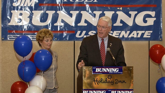 U.S. Sen. Jim Bunning easily captured the Republican primary and will be seeking his second six-year term. May 18, 2004