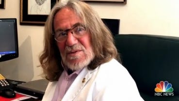 Dr. Harold Bornstein, Donald Trump's doctor, tells NBC News about his letter affirming the GOP nominee's excellent health.