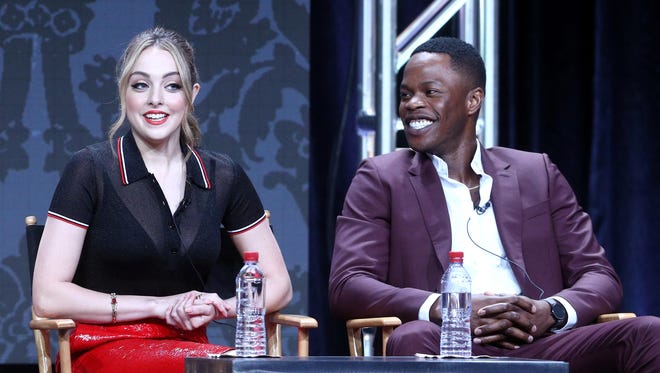 Elizabeth Gillies and Sam Adegoke joined the panel of the 'Dynasty' reboot, which will be set in Atlanta instead of Denver, where the original took place.