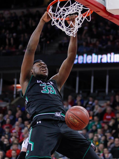 Diamond Stone was a beast for Whitefish Bay Dominican in four Division 4 state championships from 2012-15. As a senior, he scored a game-high 23 points in the team's 75-49 win in the 2015 title game over Mineral Point. As a junior, he had a game-high 28 points in the 2014 title game win over Blair-Taylor.