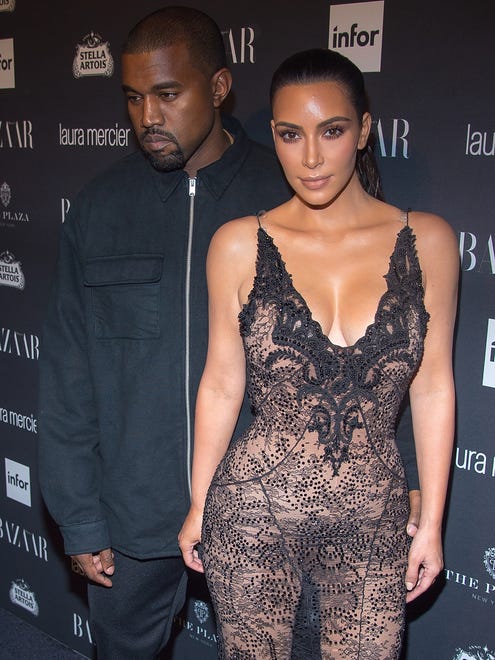 NEW YORK, NY - SEPTEMBER 09:  Rapper Kanye West (L) and TV personality Kim Kardashian attends Harper's BAZAAR Celebrates "ICONS By Carine Roitfeld" at The Plaza Hotel on September 9, 2016 in New York City.  (Photo by Michael Stewart/WireImage) ORG XMIT: 665540673 ORIG FILE ID: 601725284
