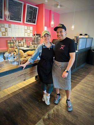 Karen and George Herrera, owners of Sugar and Flour in Greendale, are opening a new cafe and bakery on the R1VER campus in Milwaukee's. Harbor District.