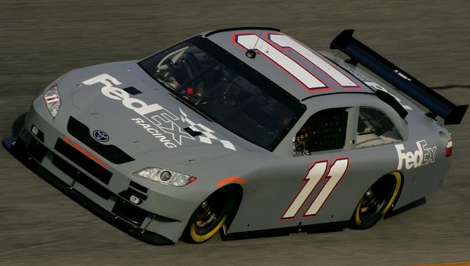 Denny Hamlin made the Chase for the second consecutive year, finishing 12th in the final standings in 2007.
