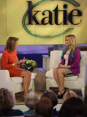 Demi Lovato sits down with Katie Couric on Couric's syndicated talk show. The episode airs Sept. 24.