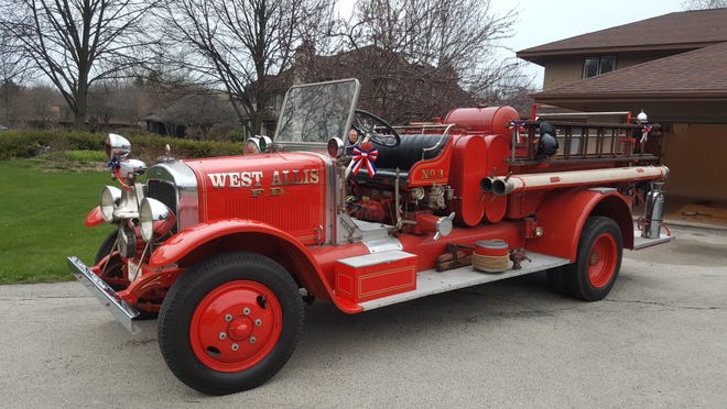 The West Allis Fire Department has raised enough money to buy this 1930 Pirsch pumper truck that was used by the department from 1930 to 1972. The truck has been in the hands of private collectors since it was decommissioned.